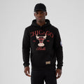 Chicago Bulls NBA Hardwood Classic Black Pullover Hoodie-Benirox