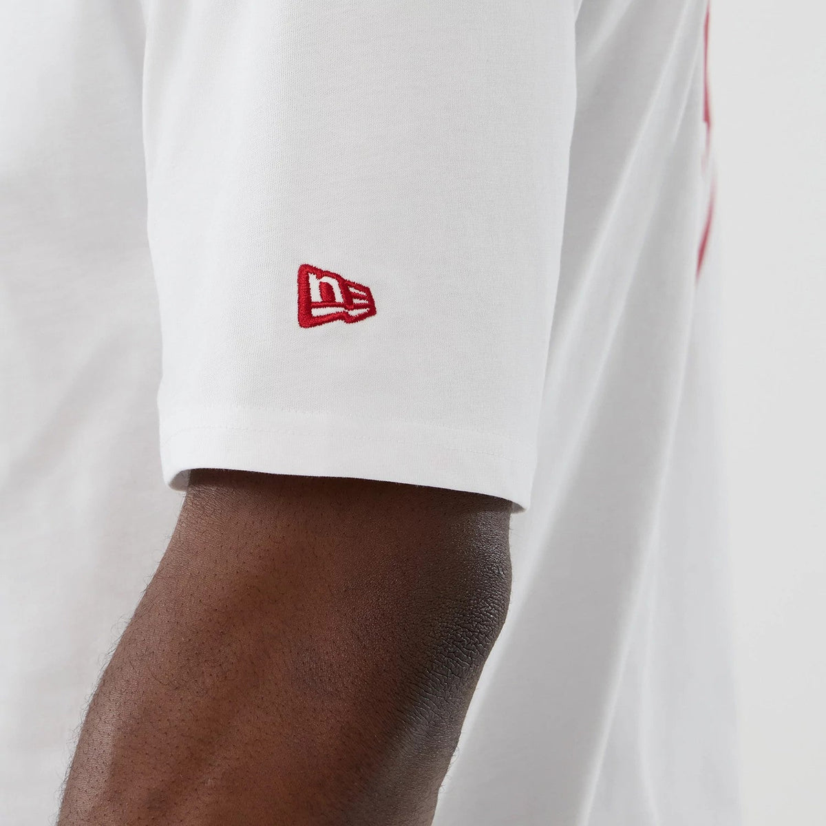Atlanta Falcons NFL International Series Games 2025 White Oversized T-Shirt-Benirox
