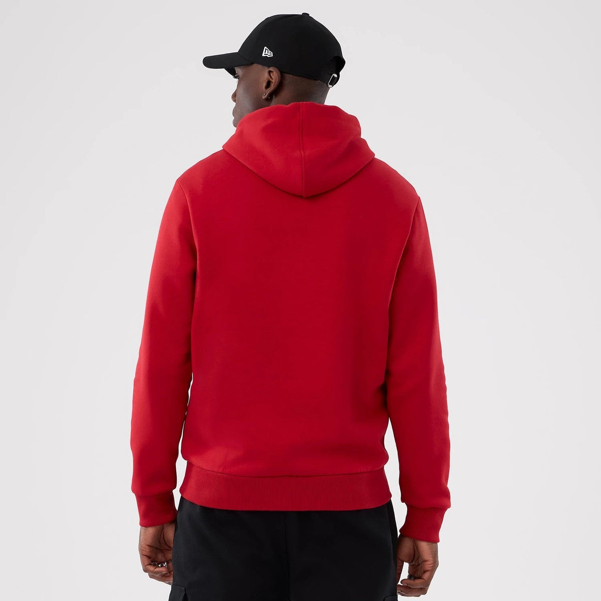 Atlanta Falcons NFL International Series Games 2025 Red Pullover Hoodie-Benirox
