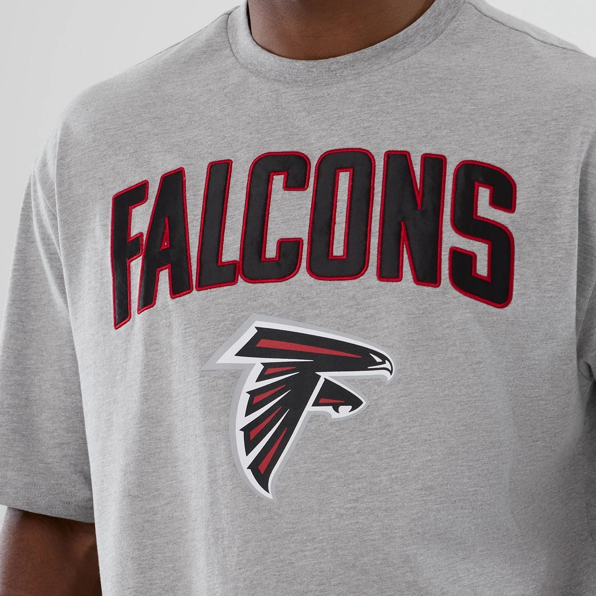 Atlanta Falcons NFL International Series Games 2025 Grey Premium T-Shirt-Benirox