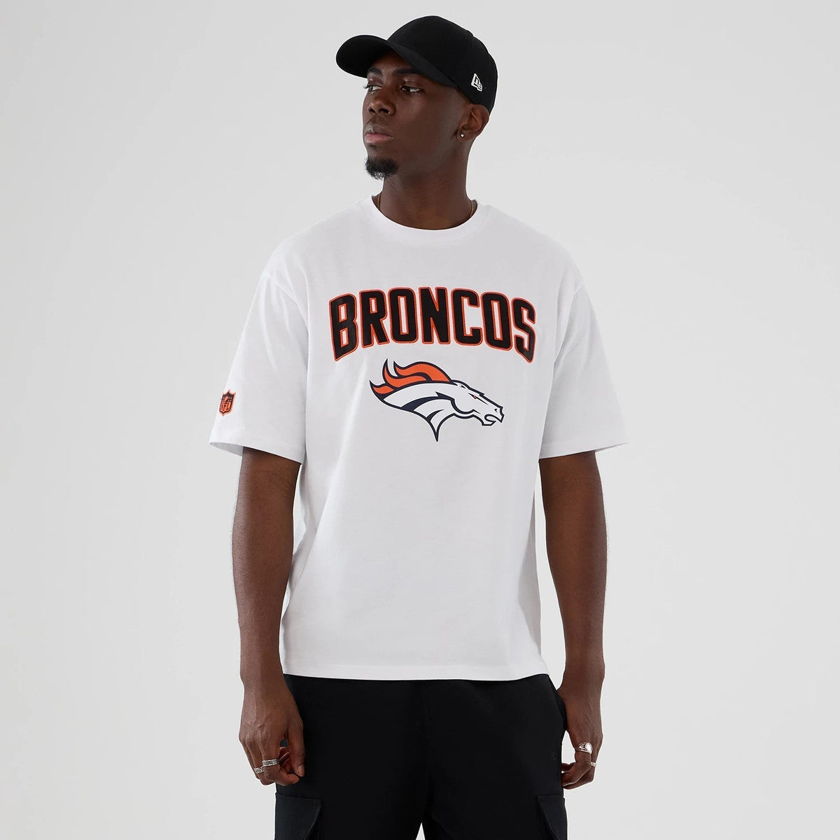 Denver Broncos NFL International Series Games 2025 White Premium T-Shirt-Benirox