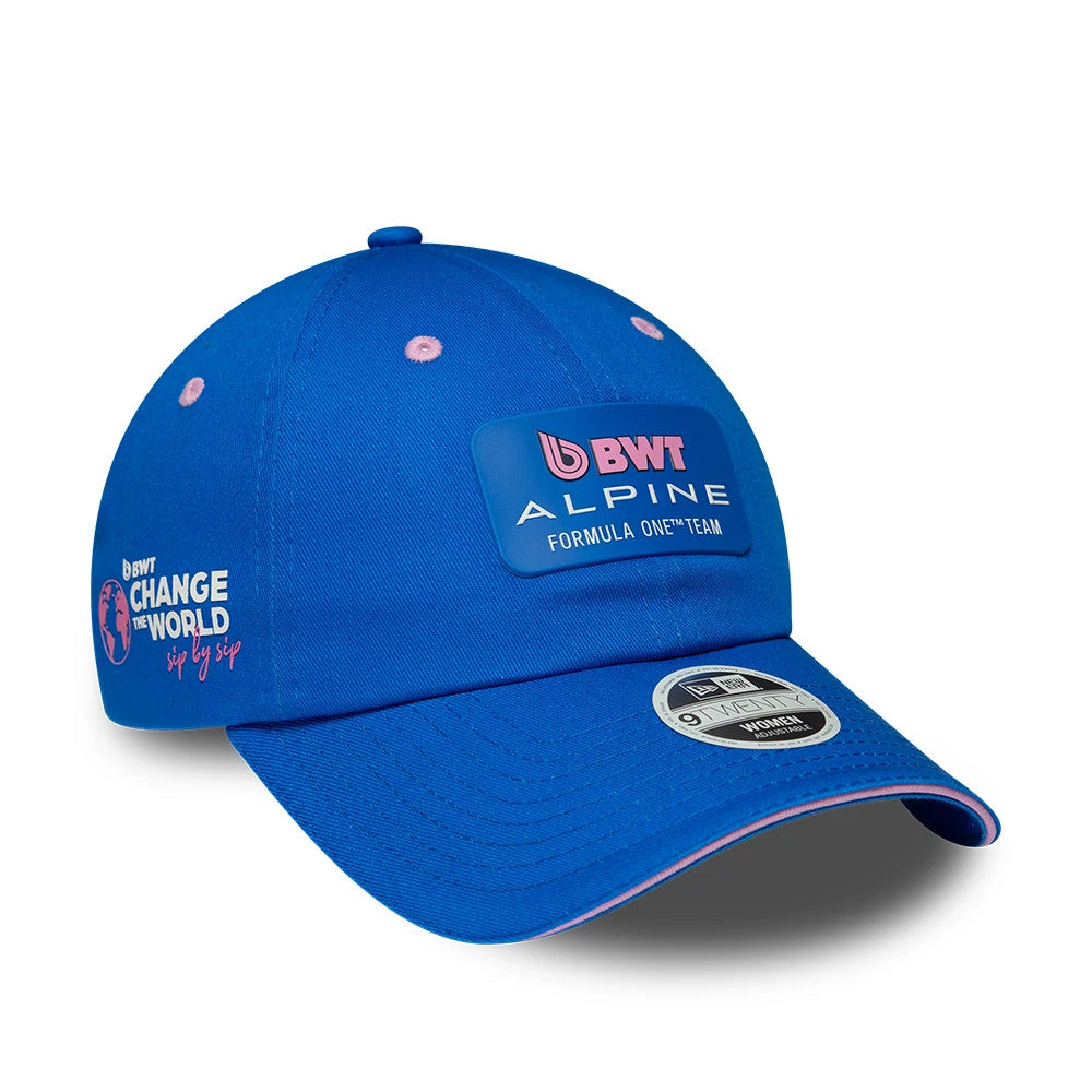 Alpine Racing Womens Team Blue Pony Tail Cap-Benirox