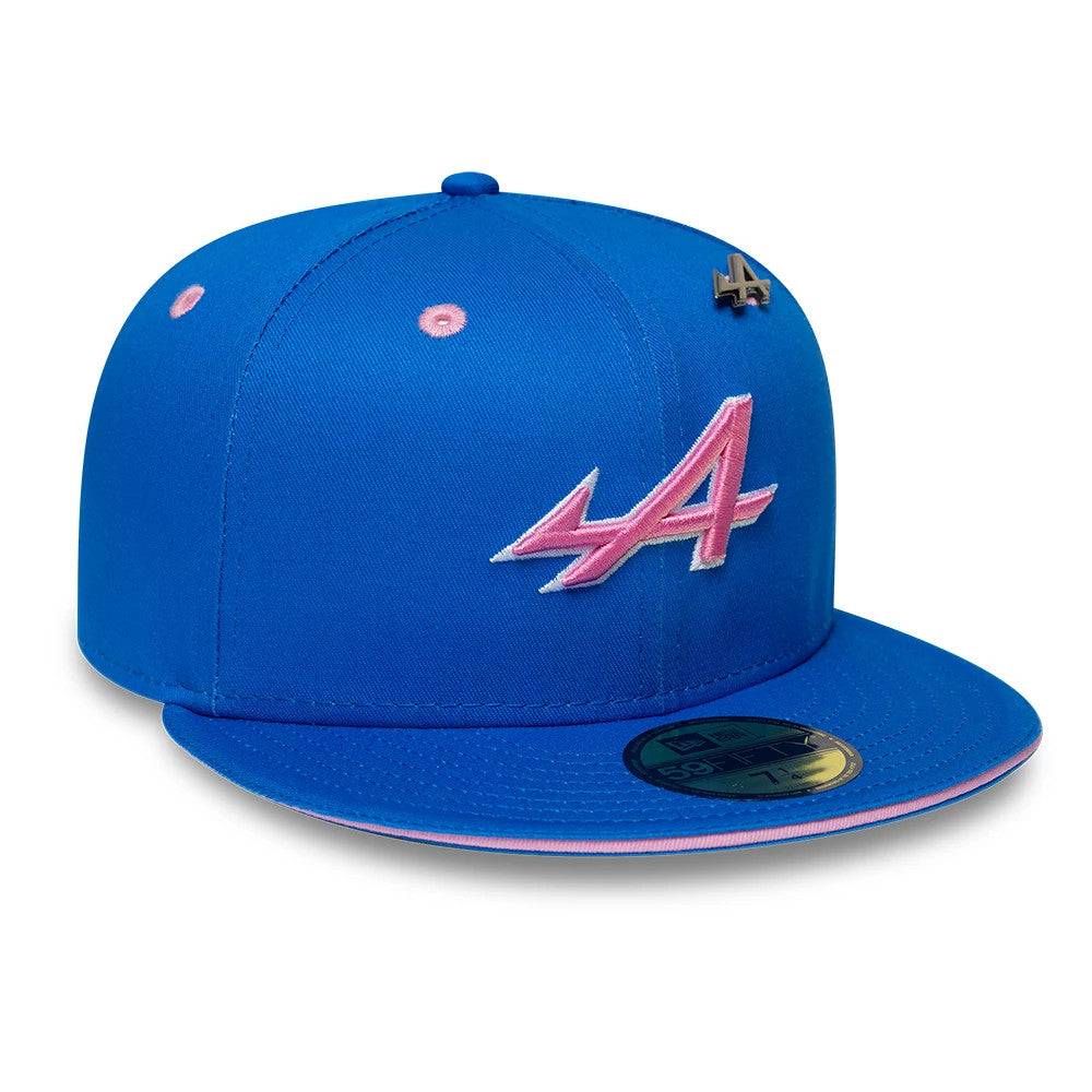 Alpine Racing Summer League Blue 59FIFTY Fitted Cap-Benirox