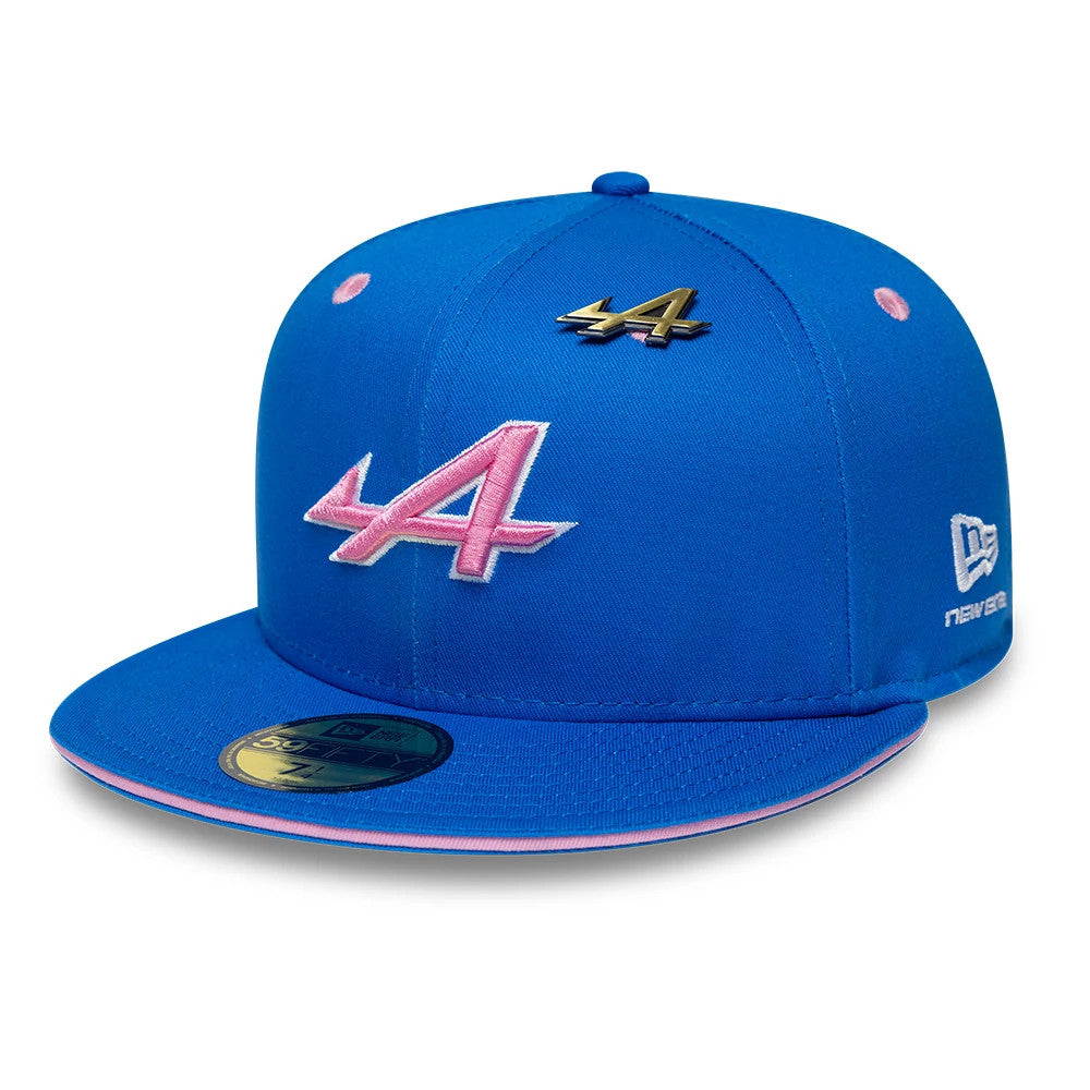 Alpine Racing Summer League Blue 59FIFTY Fitted Cap-Benirox