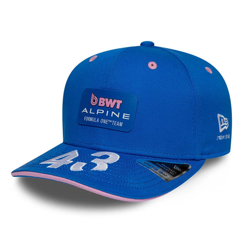 Alpine Racing Franco Colapinto Blue 9SEVENTY Stretch Snap Adjustable Cap-Benirox