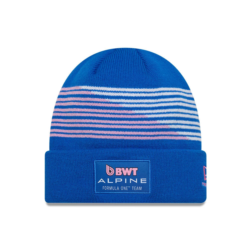 Alpine Racing Pierre Gasly Blue Cuff Knit Beanie Hat-Benirox