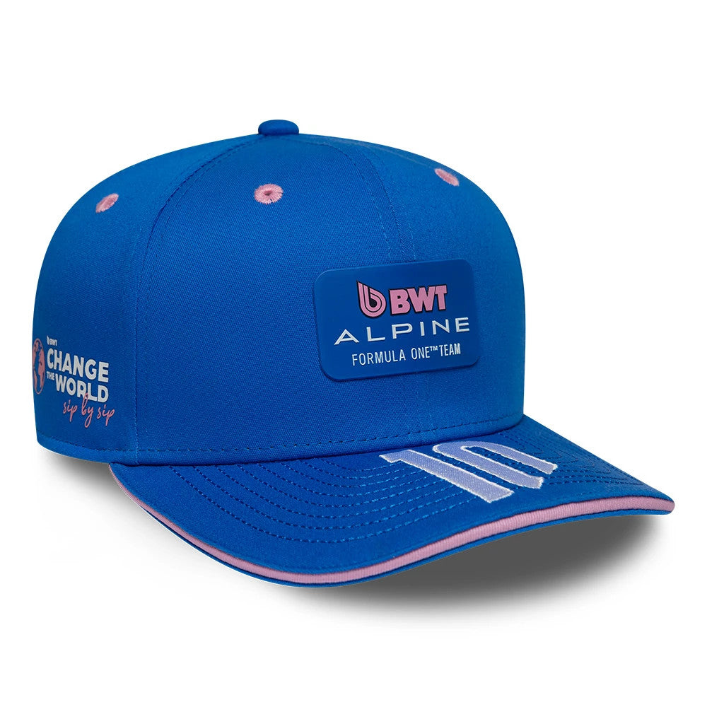 Alpine Racing Pierre Gasly Blue 9SEVENTY Stretch Snap Adjustable Cap-Benirox