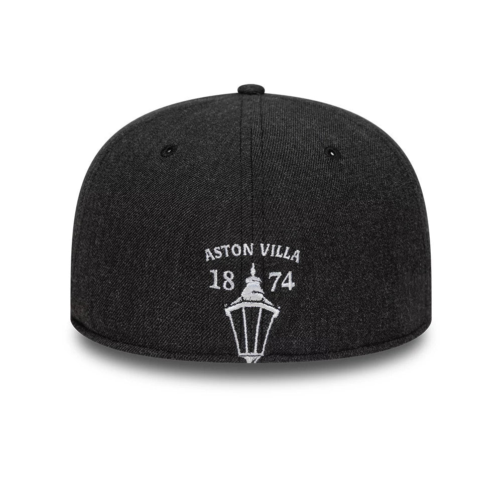 Aston Villa FC Gas Lamp Black 59FIFTY Fitted Cap-Benirox