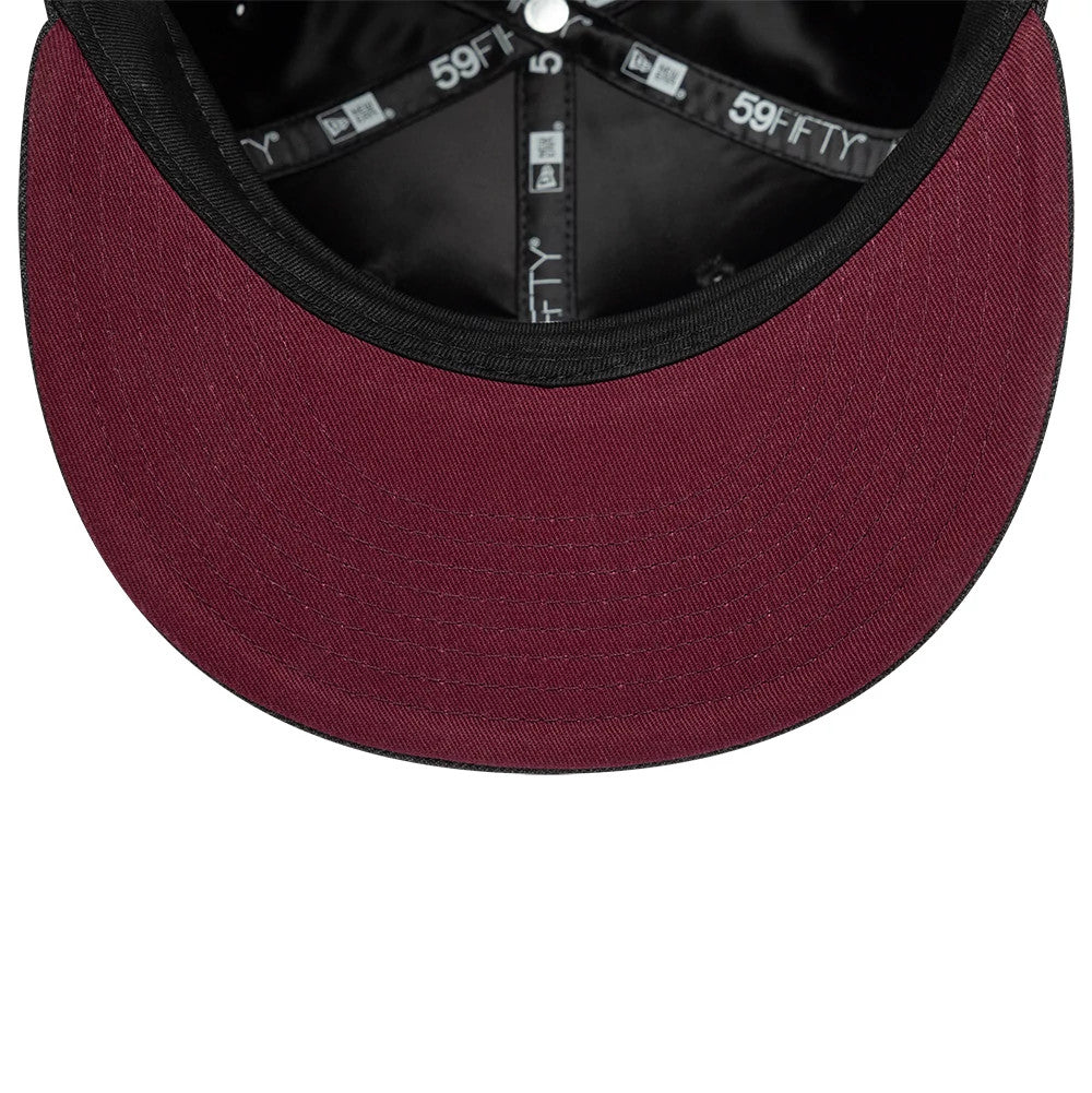Aston Villa FC Gas Lamp Black 59FIFTY Fitted Cap-Benirox