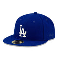 LA Dodgers FOG X MLB Dark Blue Retro Crown 59FIFTY Fitted Cap-Benirox