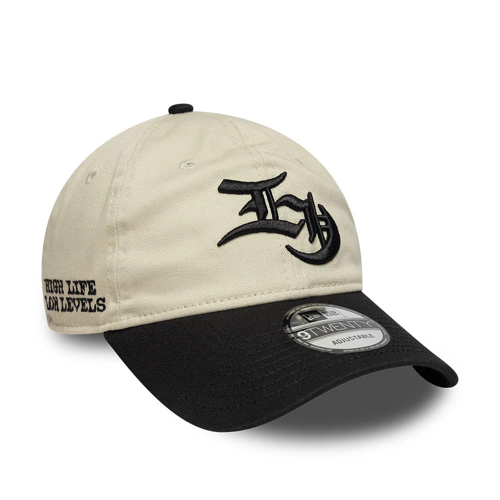 EDWIN x New Era Cream & Black 9TWENTY Adjustable Cap-Benirox