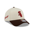 Chicago White Sox MLB City Script Cream 9FORTY A-Frame Adjustable Cap-Benirox