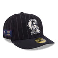 LA Angels MLB X Moon Navy 59FIFTY Fitted Cap-Benirox