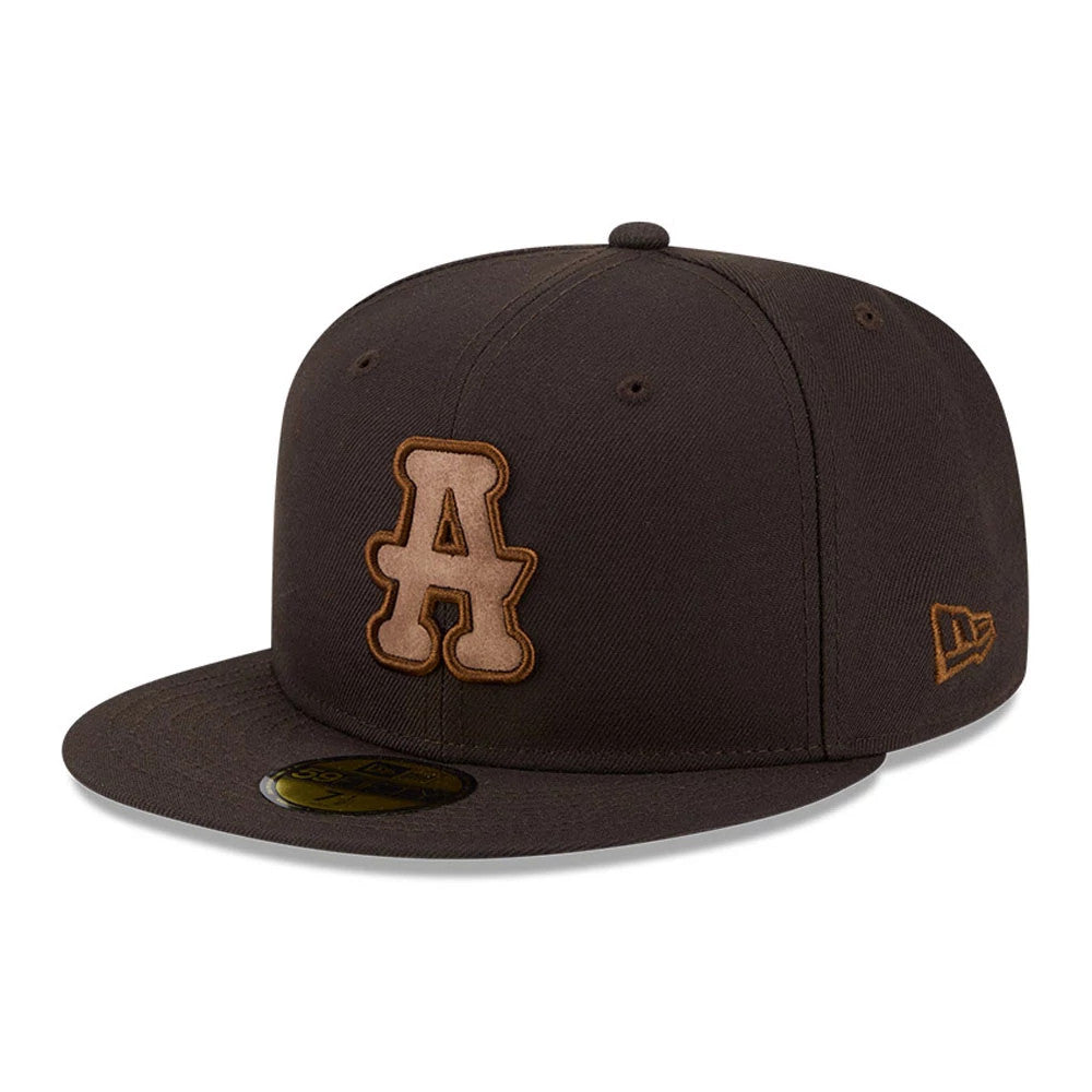 Atlanta Black Crackers MLB Negro League Dark Brown 59FIFTY Fitted Cap-Benirox