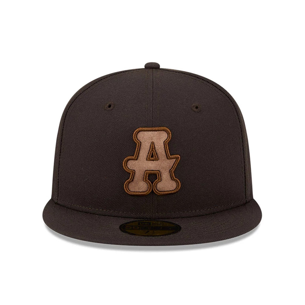 Atlanta Black Crackers MLB Negro League Dark Brown 59FIFTY Fitted Cap-Benirox