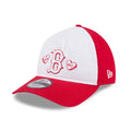 Boston Red Sox MLB Conversation Hearts Red 9TWENTY A-Frame Adjustable Cap-Benirox