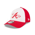 Atlanta Braves MLB Conversation Hearts Red 9TWENTY A-Frame Adjustable Cap-Benirox