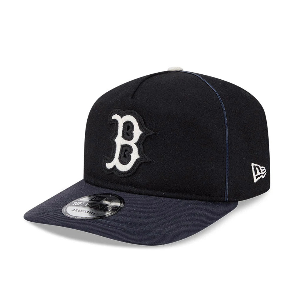 Boston Red Sox MLB Felt Logo Navy 19TWENTY Adjustable Cap-Benirox