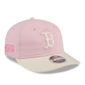 Boston Red Sox MLB Washed Tie Dye Pastel Pink 9FIFTY Snapback Adjustable Cap-Benirox