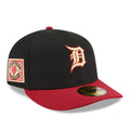Detroit Tigers MLB Team Cards Black 59FIFTY Fitted Cap-Benirox