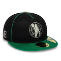 Boston Celtics NBA Felt Logo Green Retro Crown 59FIFTY Fitted Cap-Benirox