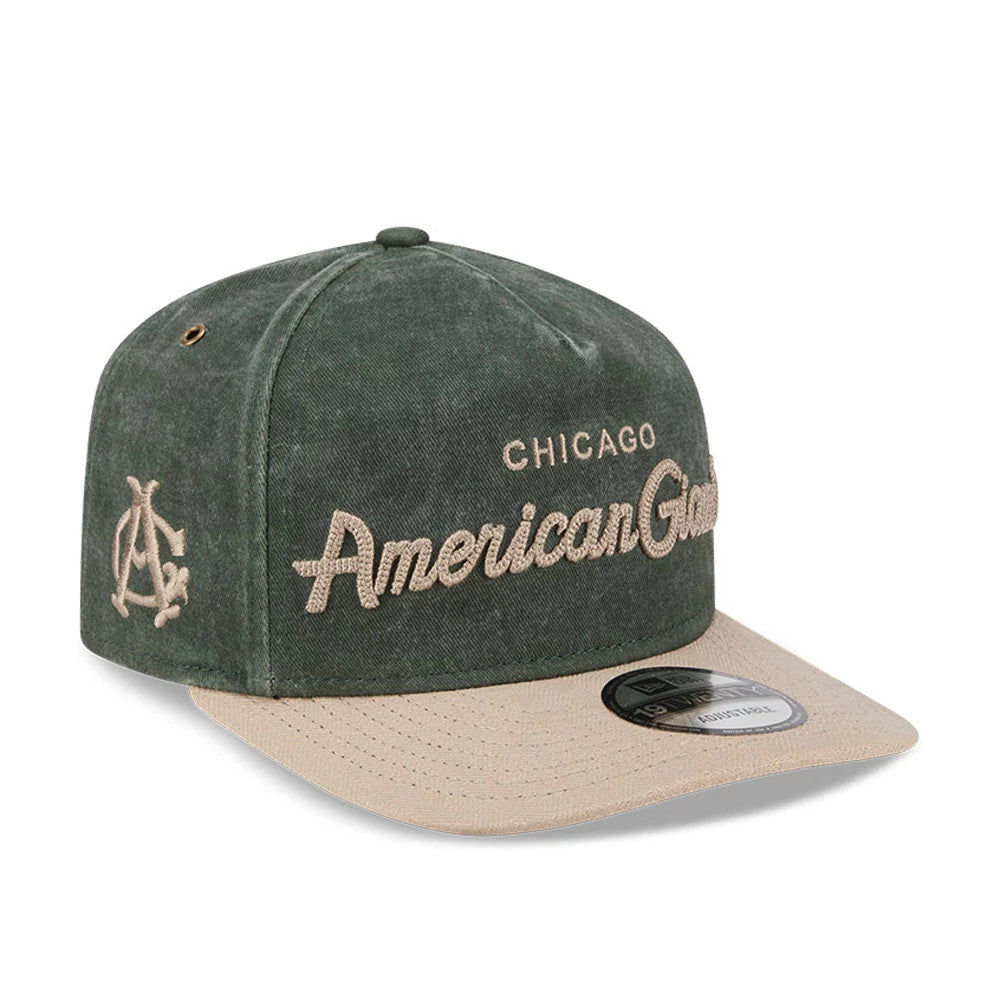 Chicago American Giants MLB Negro League Dark Green 19TWENTY Adjustable Cap-Benirox