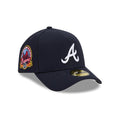 Atlanta Braves MLB Team Side Navy 59FORTY A-Frame Fitted Cap-Benirox