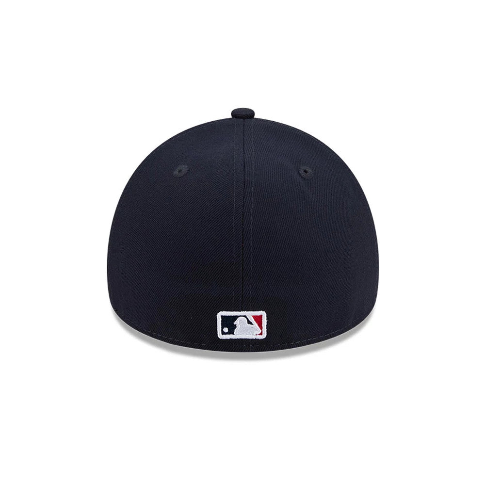 Atlanta Braves MLB Team Side Navy 59FORTY A-Frame Fitted Cap-Benirox