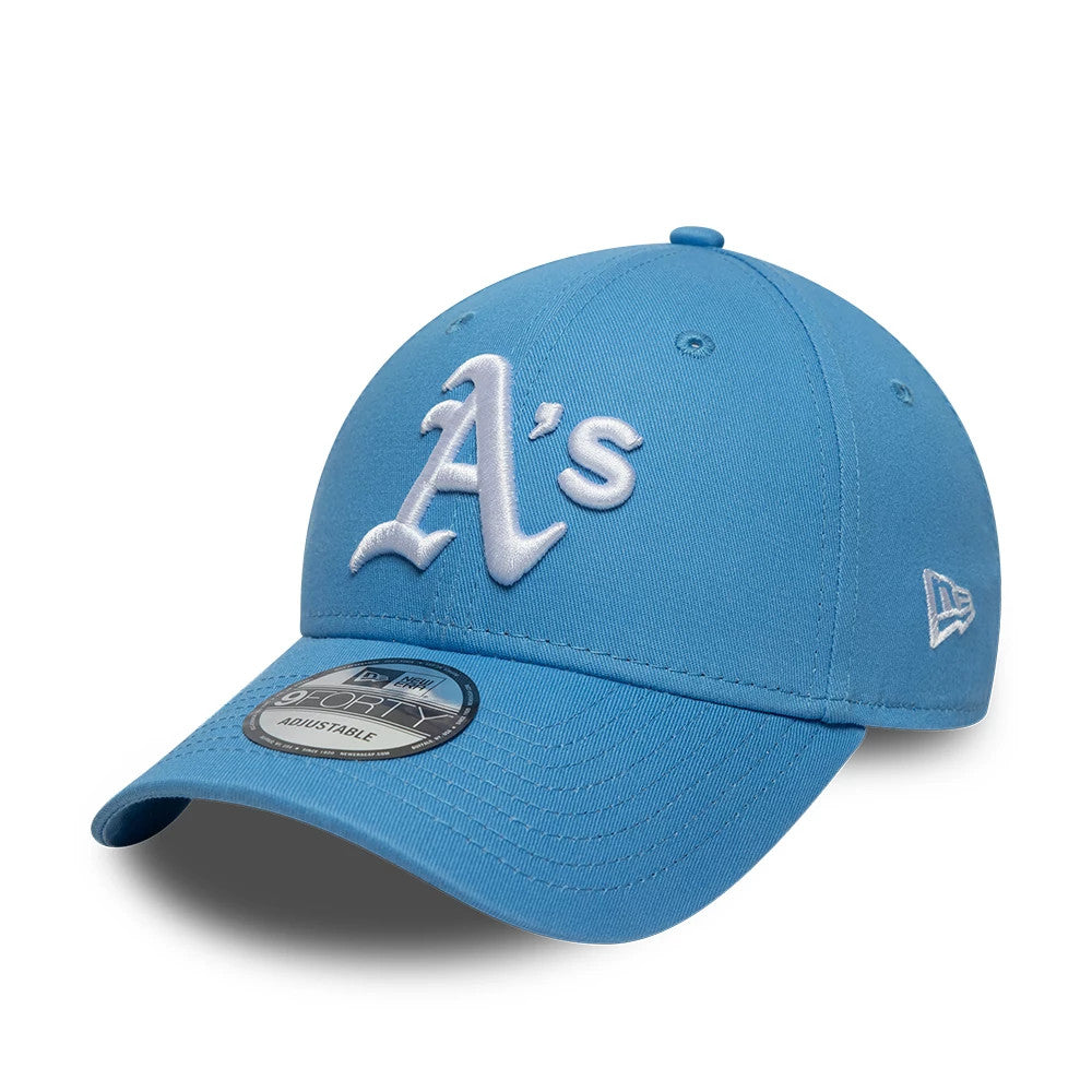 Athletics MLB League Essential Pastel Blue 9FORTY Adjustable Cap-Benirox