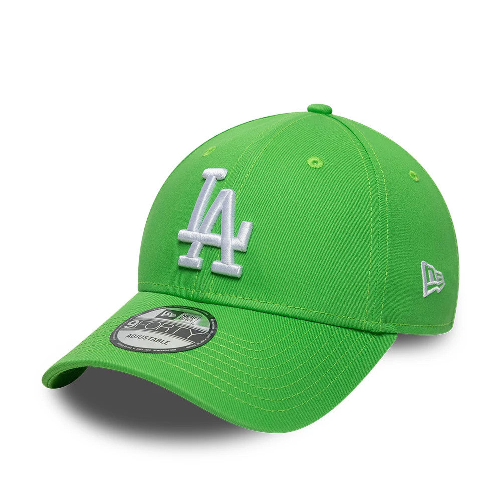 LA Dodgers MLB League Essential Open Green 9FORTY Adjustable Cap-Benirox