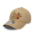 LA Dodgers MLB Icon Beige 9FORTY Adjustable Cap-Benirox