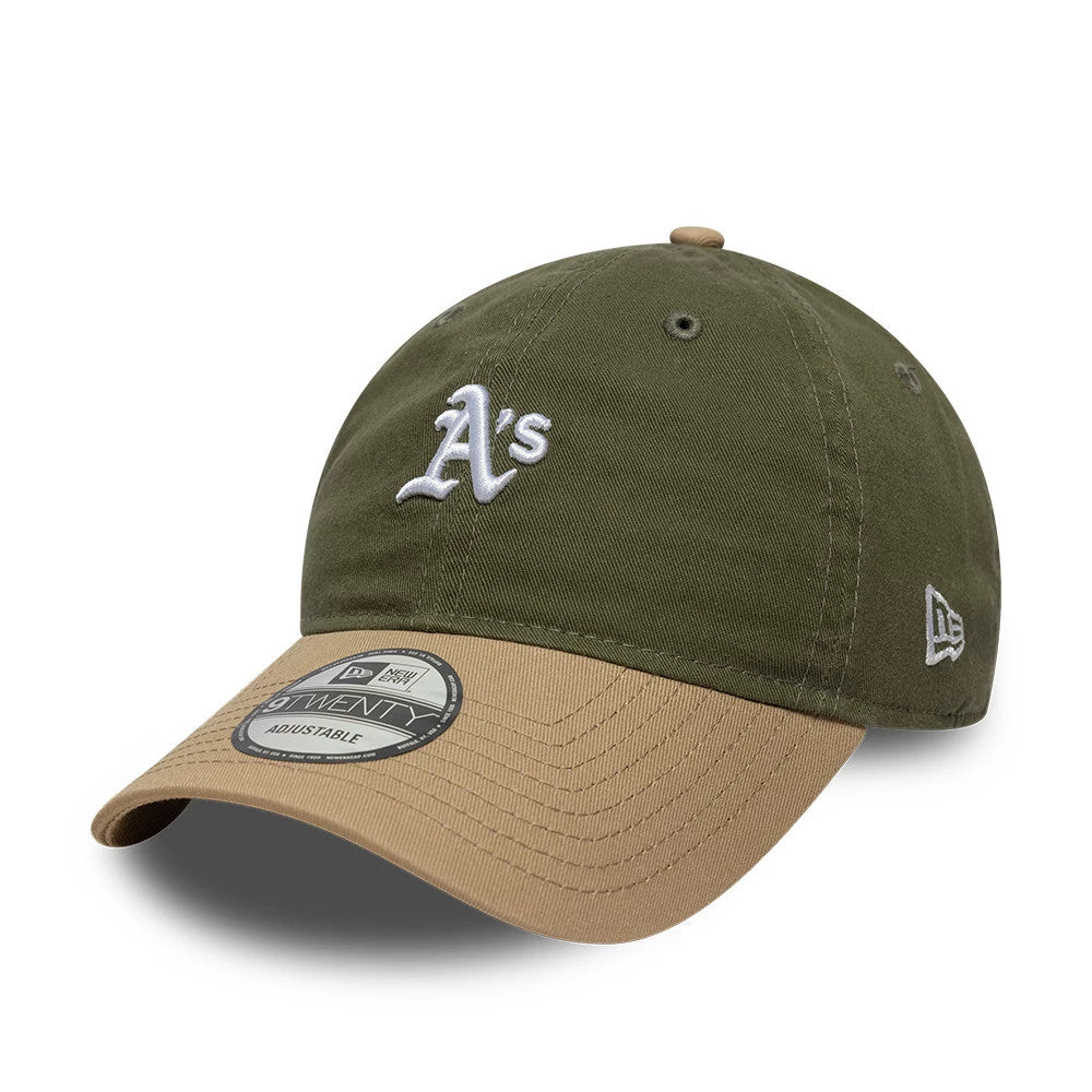 Athletics MLB Washed Contrast Green 9TWENTY Adjustable Cap-Benirox