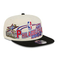 76ers NBA Hardwood Classic ASG White 9FIFTY A-Frame Snapback Cap-Benirox