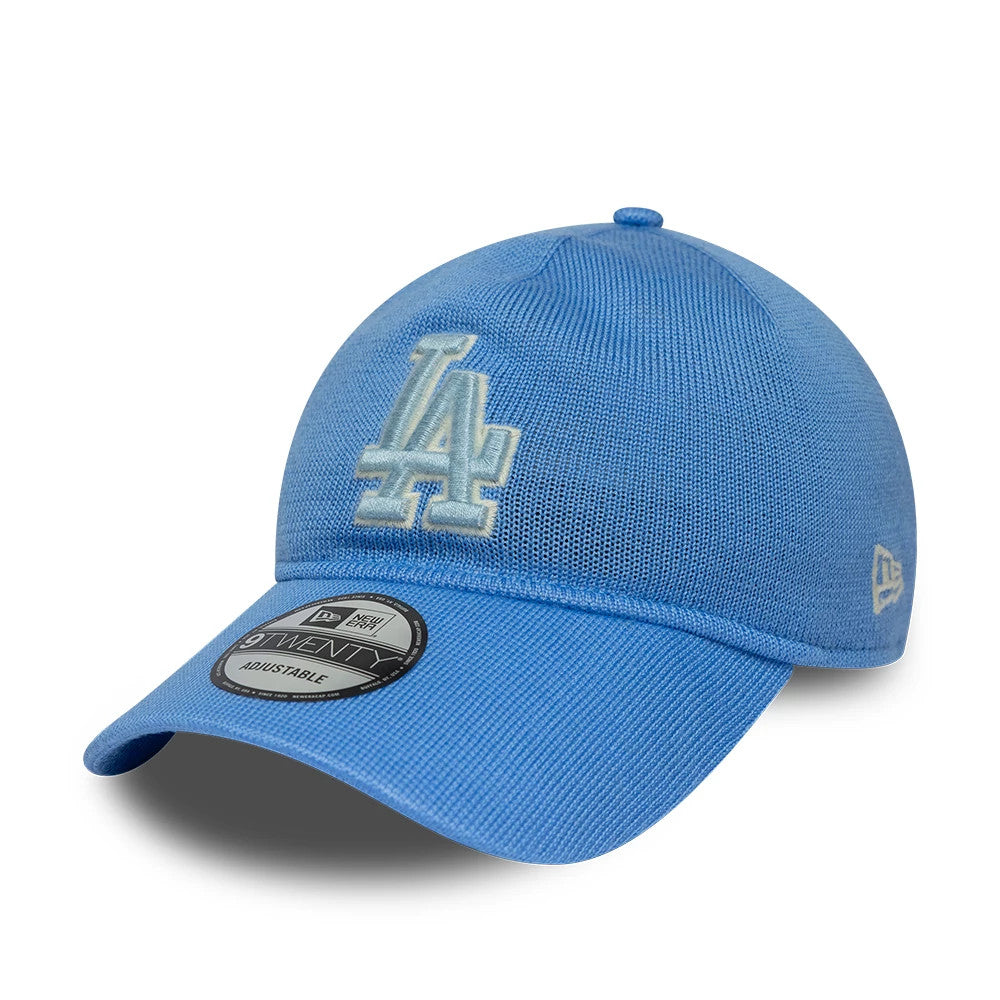 LA Dodgers MLB Merino Wool Pastel Blue 9TWENTY Adjustable Cap-Benirox