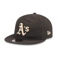 Athletics MLB Nylon Black Retro Crown 9FIFTY Adjustable Cap-Benirox