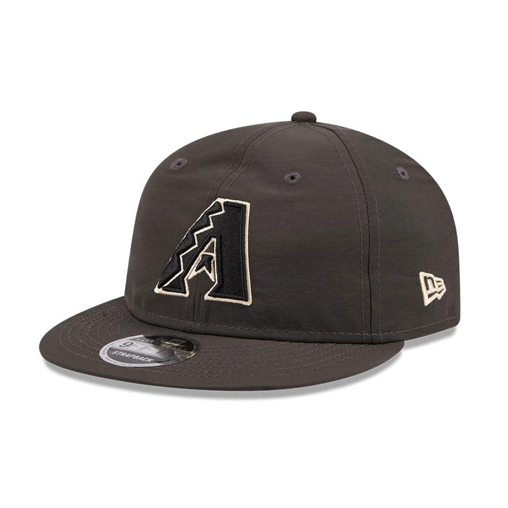 Arizona Diamondbacks MLB Nylon Black Retro Crown 9FIFTY Adjustable Cap-Benirox