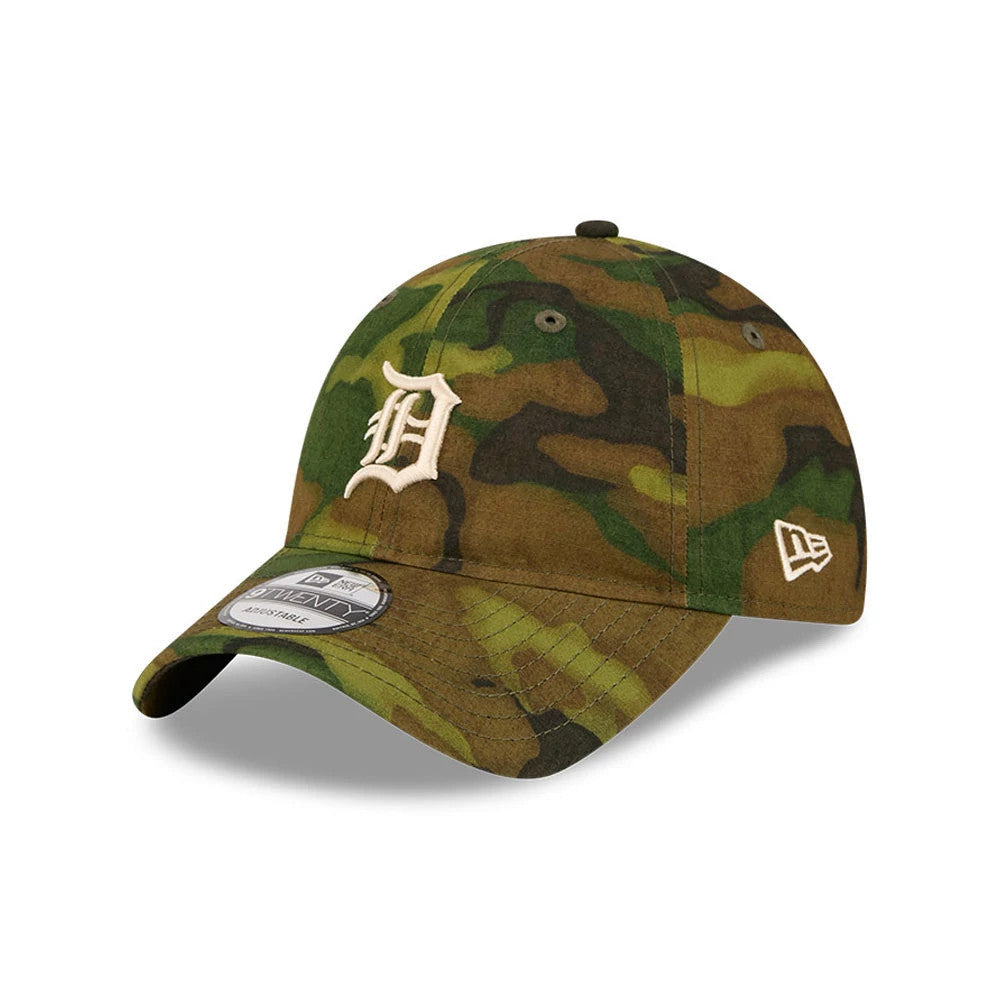 Detroit Tigers MLB Ripstop Camo 9TWENTY Adjustable Cap-Benirox