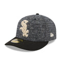 Chicago White Sox MLB Tweedy Cotton Black 59FIFTY Fitted Cap-Benirox