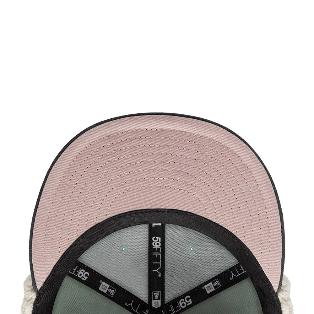 Anaheim Ducks NHL Patch Pastel Green Dogear 59FIFTY Fitted Cap-Benirox