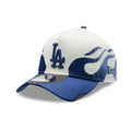 LA Dodgers MLB Flame Cream 9FORTY A-Frame Cap-Benirox