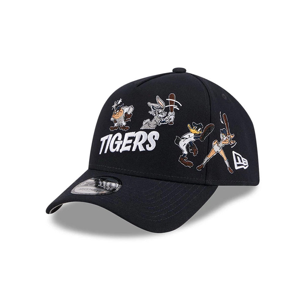 Detroit Tigers MLB X Looney Tunes Navy 9FORTY A-Frame Adjustable Cap-Benirox