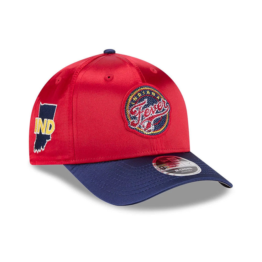 Indiana Fever WNBA Draft 2026 Red 9FORTY M-Crown Adjustable Cap-Benirox
