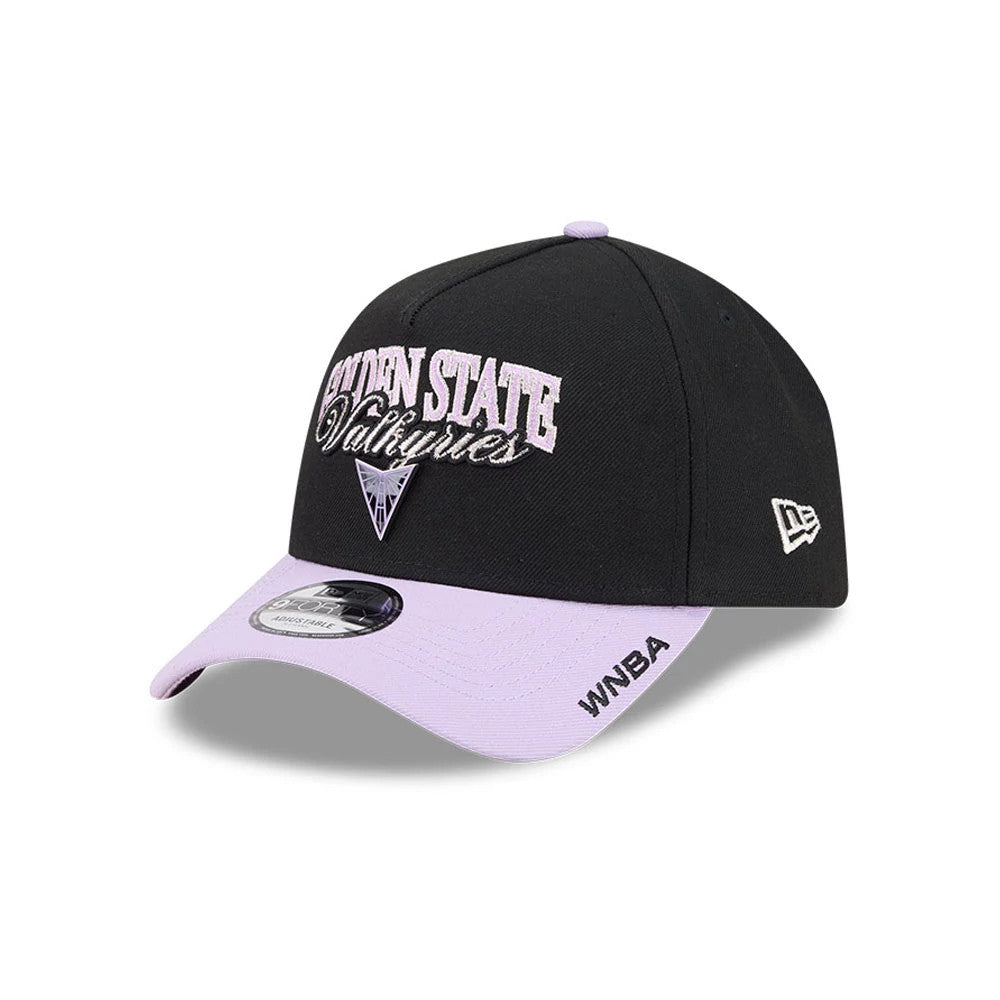 Golden State Valkyries WNBA Tip Off 2026 Black 9FORTY A-Frame Adjustable Cap-Benirox