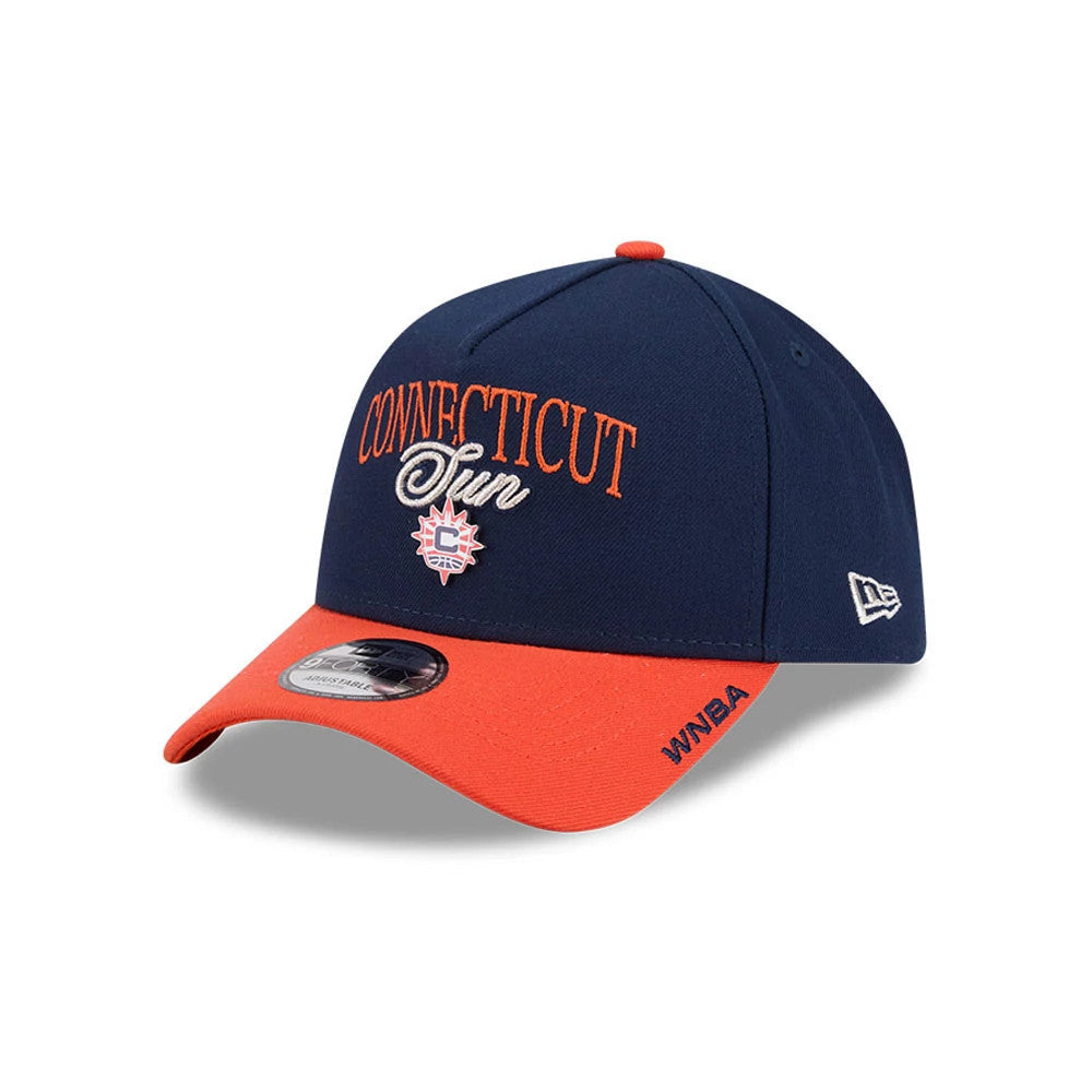 Connecticut Sun WNBA Tip Off 2026 Navy 9FORTY A-Frame Adjustable Cap-Benirox