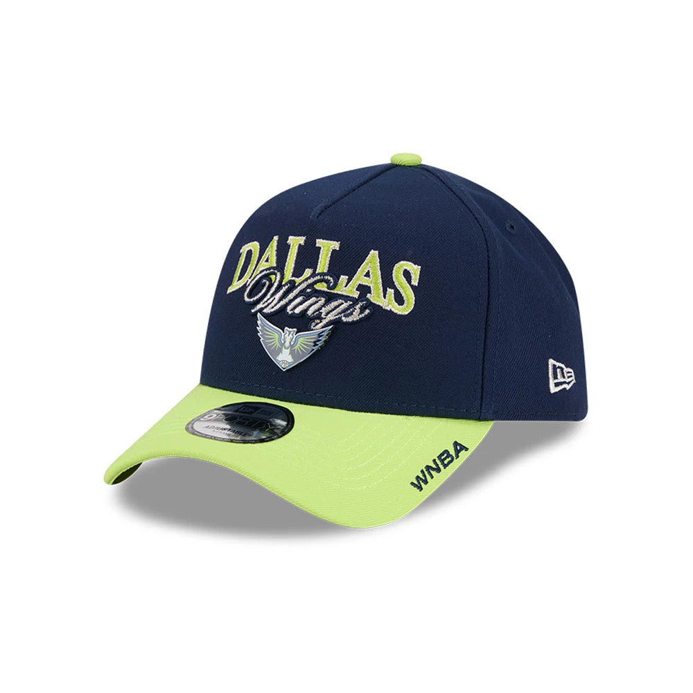 Dallas Wings WNBA Tip Off 2026 Navy 9FORTY A-Frame Adjustable Cap-Benirox