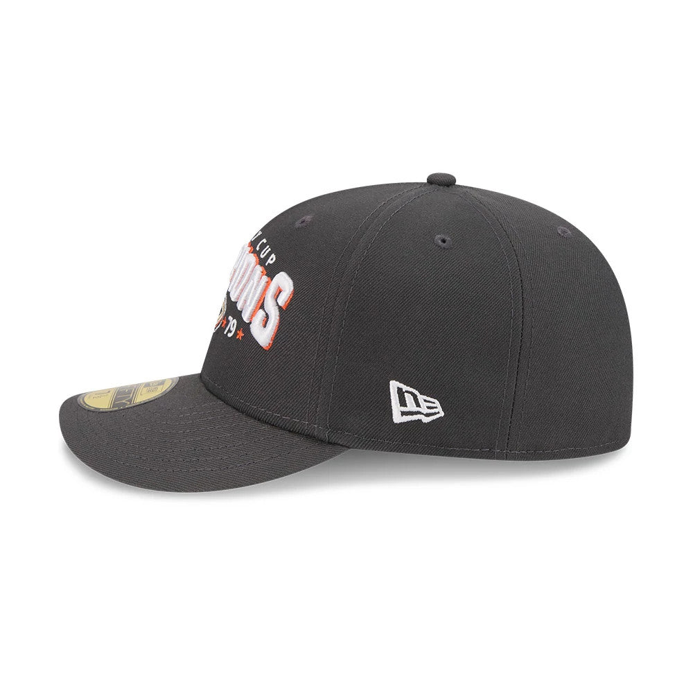 Anaheim Ducks NHL Stanley Cup Champions Dark Grey 59FIFTY Fitted Cap-Benirox