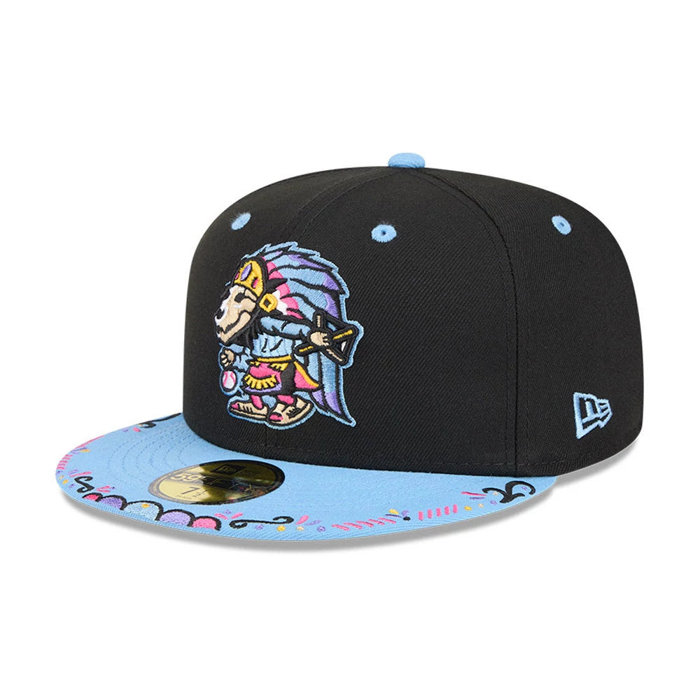 El Paso Chihuahuas MiLB La Copa 2026 Black 59FIFTY Fitted Cap-Benirox
