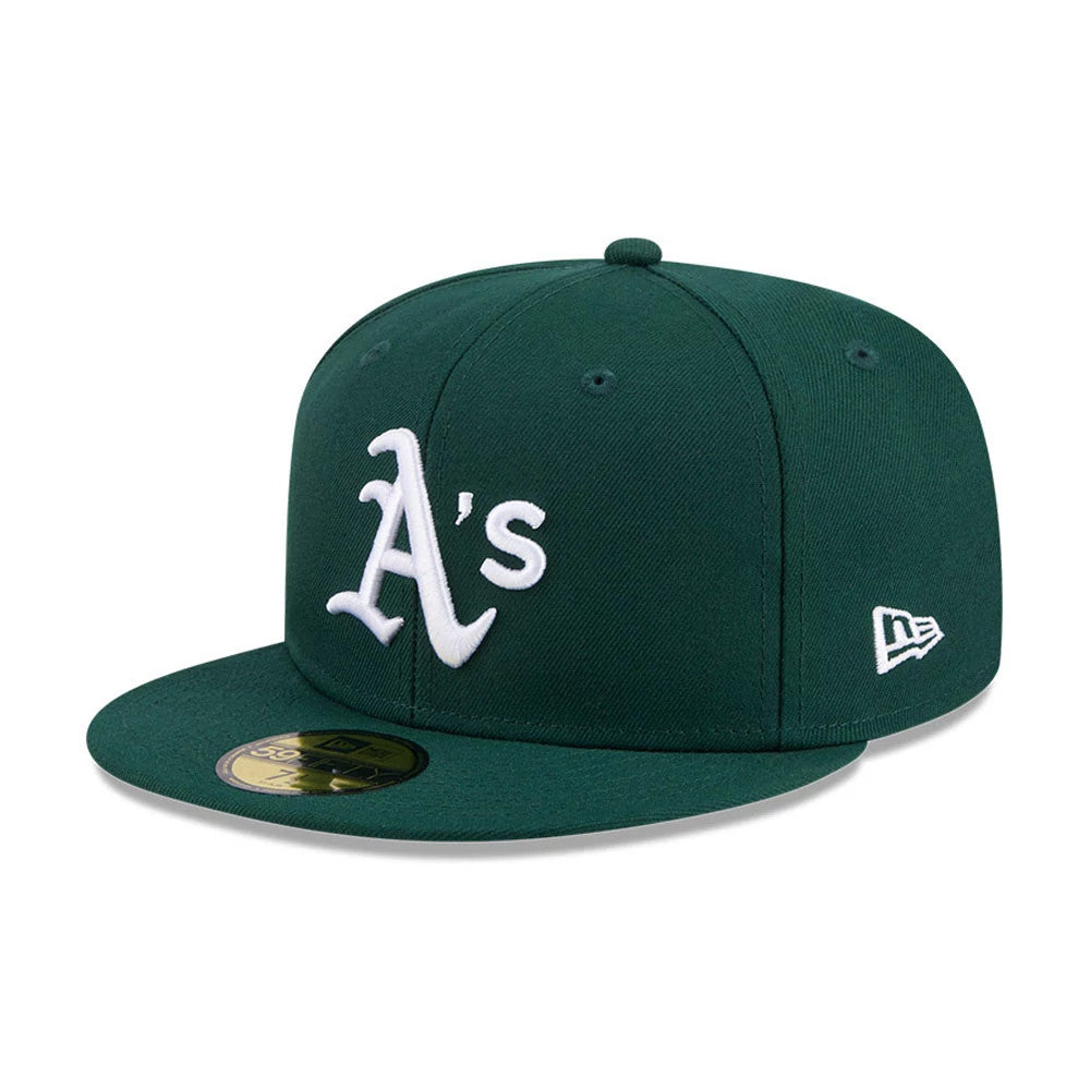 Athletics MLB Jackie Robinson Dark Green 59FIFTY Fitted Cap-Benirox