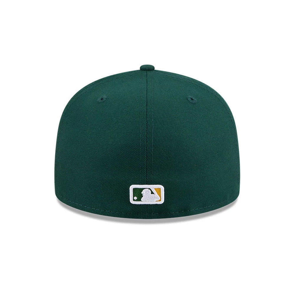 Athletics MLB Jackie Robinson Dark Green 59FIFTY Fitted Cap-Benirox