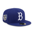 Brooklyn Dodgers MLB Jackie Robinson Navy 59FIFTY Fitted Cap-Benirox